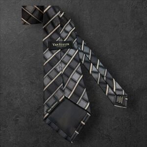 Van Heusen Men's Geometric 100% Silk Professional Tie